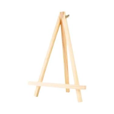 Imagem de Suporte De Mesa Dobrável De Madeira Com Altura Ajustável (20cm-50cm) P