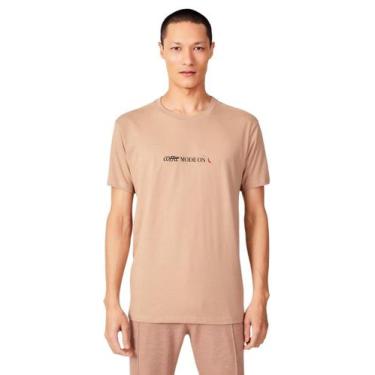 Imagem de Camiseta Est Coffe Mode On Reserva, Khaki, G