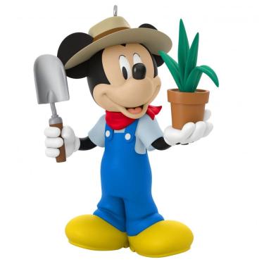 Imagem de Enfeite de Natal Hallmark Keepsake 2025, Disney All About Mickey! Jardineiro Mickey, Presente para Fãs da Disney