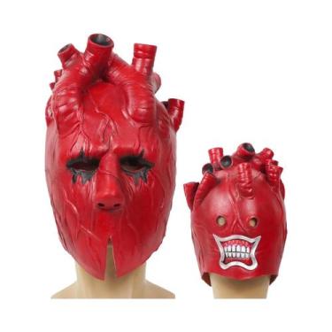 Imagem de Fantasia De Cosplay Dorohedoro Para Adultos Unissex, Máscara Vermelha 