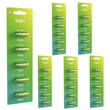 Imagem de Bateria Elgin Alcalina Energy A23 12V - Cartela com 30 unid