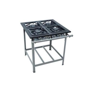 Imagem de Fogão Industrial 4 Bocas 30X30 S2000 Metalmaq