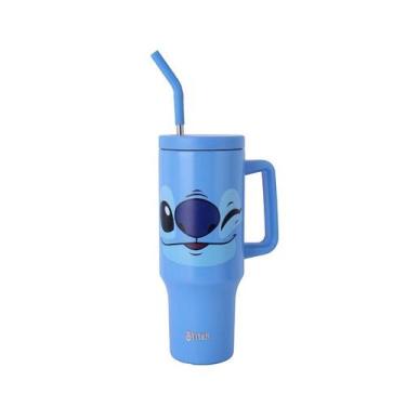 Imagem de Copo Térmico De Aço Disney Lilo Stitch 1200ml Miniso