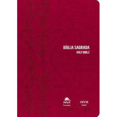 Imagem de Bíblia NVI Português/inglês - Capa Luxo - Rosa - Vida, 3
