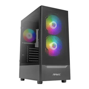Imagem de Gabinete Antec Nx410 V2 Atx Mid Tower Lateral De Vidro Temperado Usb 3