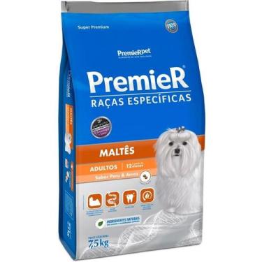 Imagem de Ração Premier Caes Raças Específicas Maltês Peru/Arroz 7,5Kg