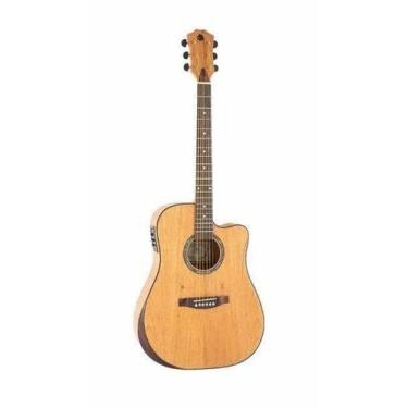 Imagem de Violão Marques Va183 Nt Cedro Folk Aço