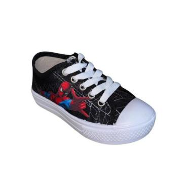 Imagem de Tenis Infantil Personagem Masculino OrtoBessa Barato Confort, Preto, M