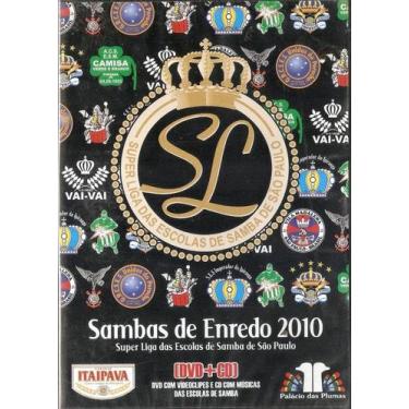Imagem de Dvd + Cd Sambas De Enredo 2010 Super liga Escolas São Paulo - Sony