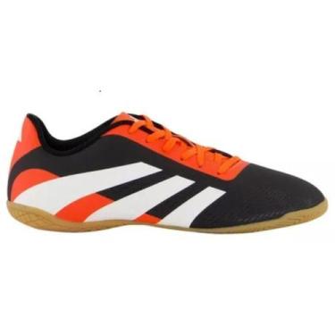 Imagem de Chuteira Futsal Adidas Predator Essentials Artilheira, Preto, Vermelho
