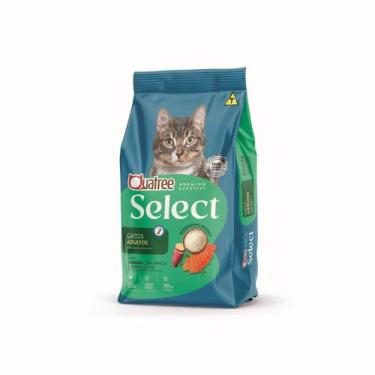 Imagem de Ração Quatree Select Gatos Adultos Salmão com Arroz e Batata Doce 3kg