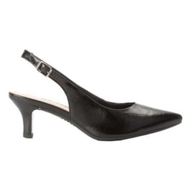 Imagem de Sapato dakota slingback verniz feminino d0092, Preto, 37