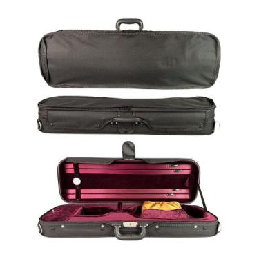 Imagem de Estojo Case Violino Di Pietro Grená De luxe VWC01 4/4