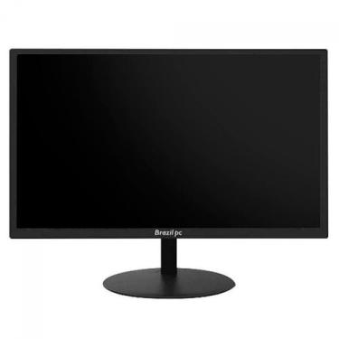 Imagem de Monitor Brazil PC, 19 Pol, LED, 60Hz, HDMI/VGA, VESA, Com Inclinação, 