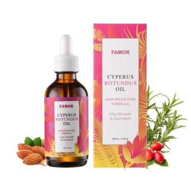 Imagem de Óleo FAMOR Cyperus Rotundus para Redução de Pelos 60 ml
