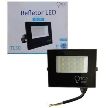 Imagem de Projetor led 30w mini tl30 7,7x6 6500k - TopLight