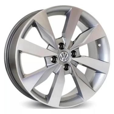 Imagem de Kit 4 Rodas Aro 15x6 4x100 VW Gol G7 GD Krmai R74