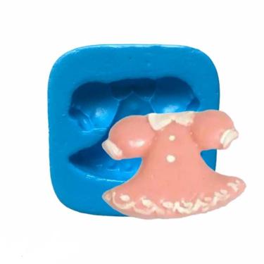 Imagem de Molde De Silicone Vestido Menina, Minnie, Resina, Confeitaria, Biscuit Molds Planet