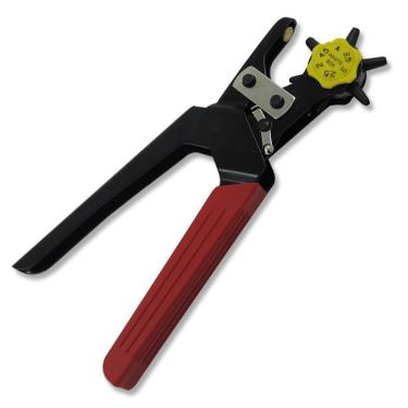 Imagem de Alicate Reforçado Metálico Furador 6 Bicos De 2 A 4,5 Mm