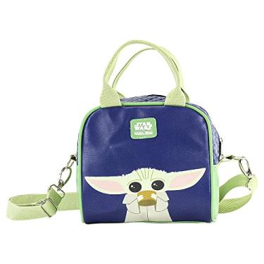 Imagem de Bolsa Térmica Baby Yoda com Alça fitness Marmita Lancheira