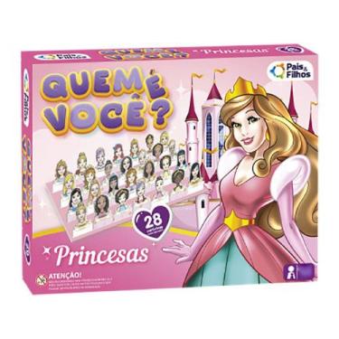 Imagem de Jogo Quem É Você Princesas Tabuleiro - Pais & Filhos - Pais E Filhos