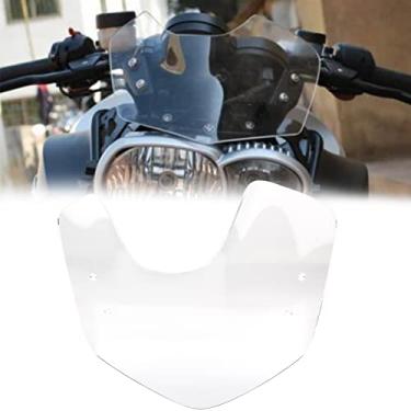 Imagem de FINMOKAL Tela De Proteção Contra O Vento Do Para-Brisa Da Motocicleta Adequada Para BMW K1200R 05-08 K1300R 2009-2015