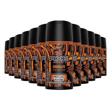 Imagem de Kit Desodorante Antitranspirante Aerosol Axe Dark Temptation 90g - 12 unidades