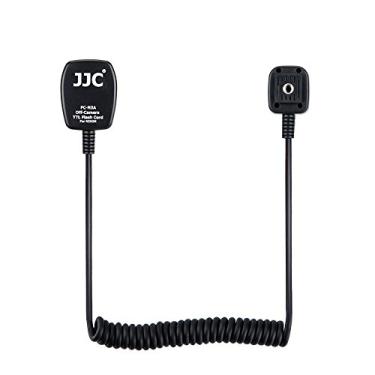Imagem de Cabo Flash TTL JJC Off-Camera Flash Hot Shoe Cord para Nikon D7200 D5600 D5500 D5300 D5000 D3500 D3400 D3300 D3200 D850 D810 D750 D700 D500 D5 Substitui cabo Nikon SC-28 -1,3 m
