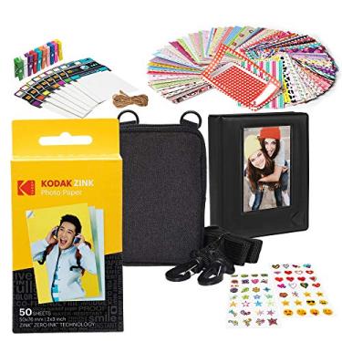 Imagem de Kodak Kit inicial de papel Zink premium de 5 x 7,6 cm com capa macia