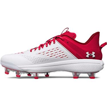 Imagem de Under Armour Tênis de beisebol masculino Yard Low Mt TPU, Vermelho, 46