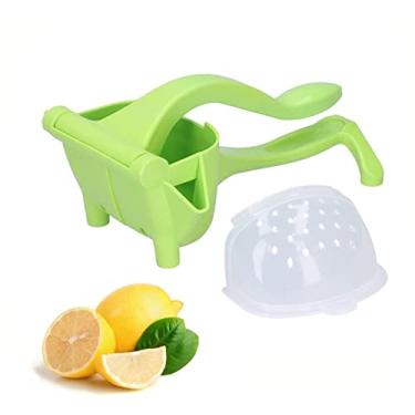 Imagem de YEmirth Espremedor de limão e limão, espremedor manual de limão, espremedor manual de frutas, espremedor de suco resistente, espremedor de cítricos manual de extração máxima