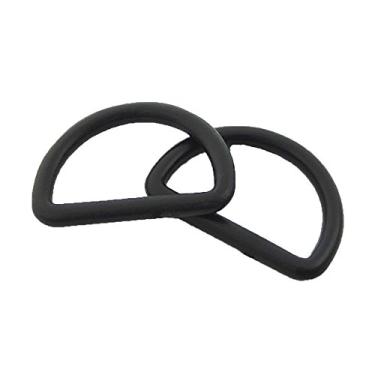 Imagem de Bluemoona 100 ou 200 peças – Anéis de plástico D Dee para fivelas de cinto, bolsa, 10 mm, 12 mm, 16 mm, 19 mm, 25 mm, 32 mm, 38 mm, Preto, 25mm(1"), 1