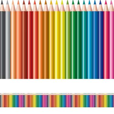 Imagem de Faixa de Parede Infantil Lapis de Cor 10mx10cm