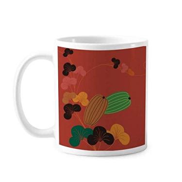 Imagem de Pintura de cultura japonesa caneca de abóbora cerâmica café xícara de porcelana louça