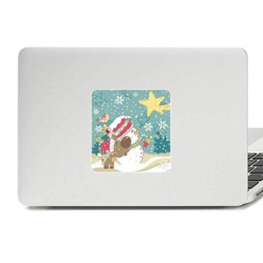 Imagem de Adesivo de Natal boneco de neve floco de neve para cachorro decalque vinil paster laptop decoração PC