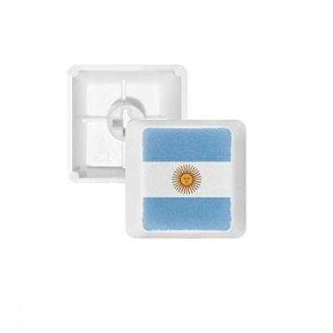 Imagem de Kit de atualização de teclado mecânico PBT com bandeira nacional da Argentina