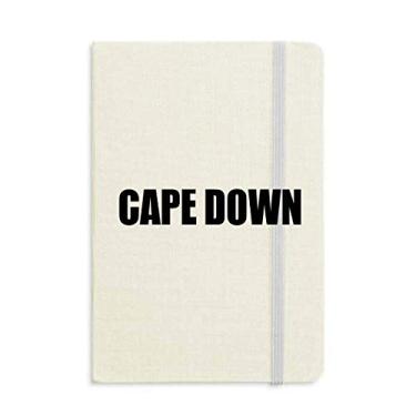 Imagem de Caderno da África do Sul capa dura para diário clássico A5 da Cape Down