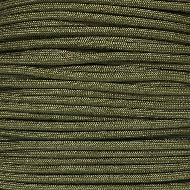 Imagem de (3m, Olive Drab) - Mil Spec Paracord MIL-C-5040H Tipo III Construido para Sobrevivencia Serie de titanio feito com genuino 7 cordoes 250 kg True 550 Especificacao militar Forca Nylon Kermantle Cabo de para-quedas tatico