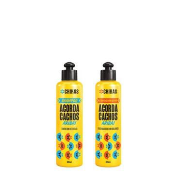 Imagem de Chikas Shampoo e Condicionador Acorda Cachos 300ml Low Poo
