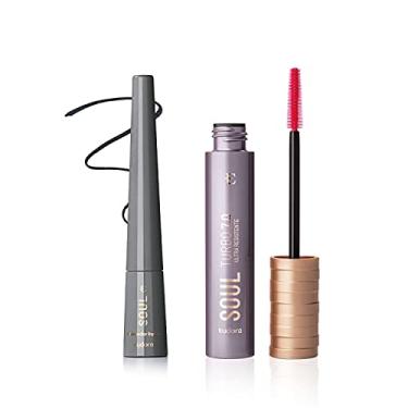 Imagem de Eudora Kit Soul: Delineador Preto + Máscara para Cílios Turbo 7.0 Ultra Resistente