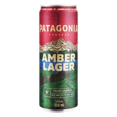 Imagem de Cerveja Amber Lager Patagonia Lata 350ml