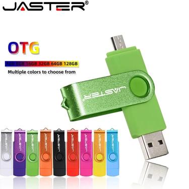 Imagem de JASTER-OTG USB 2.0 Flash Drive para Smart Phone  Pen Drives  Memory Stick com chaveiro  U Disk  4GB