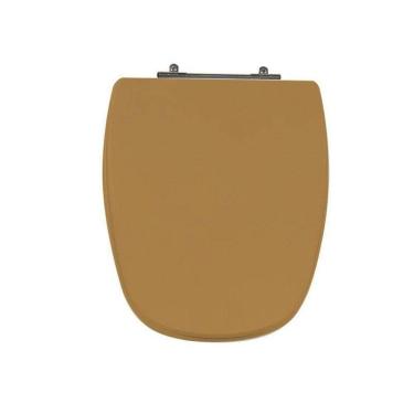Imagem de Assento Sanitário Poliéster para Louça Monte Carlo/venice deca/belize Aço Bege Castor