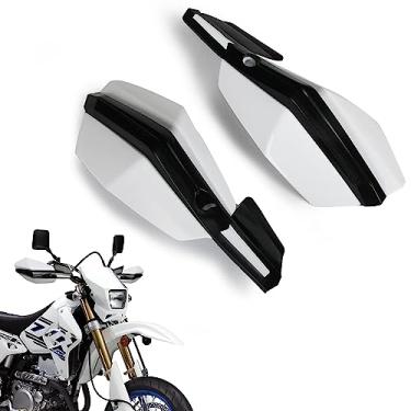 Imagem de AnXin Protetor de mão para motocicleta Dirt Bike 7/20.3 cm 22 mm 11/20.3 cm 28 mm para FE 701/SM 501/S 450 350/S 250 TE 150 250/i 300/i FC 250 350 450 TX125 Pit Dirt Bike duro Supermoto ATV branco