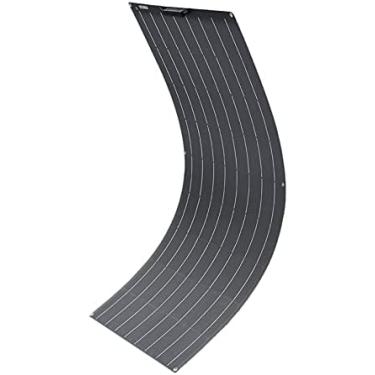Imagem de Painel solar monocristalino, painel solar flexível de 150 W 18 V para superfícies irregulares de carro de cabine de barco RV, 41,73 x 10,6 polegadas