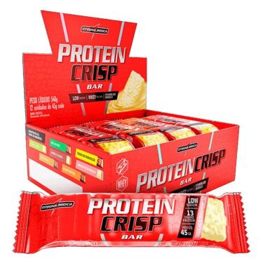 Imagem de Protein Crisp Bar Frutas Vermelhas - Integralmédica 12 un.