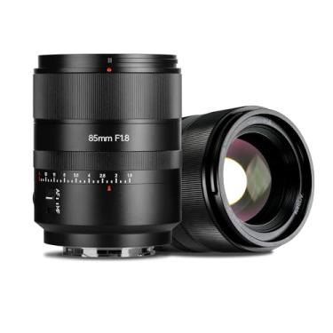 Imagem de 7artisans AF85 mm f1.8 lente automática retrato quadro completo compatível com Sony E Mount A7R5 R4 R3 M4 M3 ZVE10 (preto)