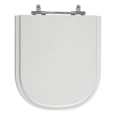 Imagem de SICMOL, Assento Sanitário Vogue Plus Cinza Real (claro) Tampa Para Vaso Deca De Madeira Laqueada - Sb