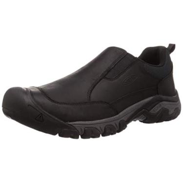 Imagem de KEEN Targhee 3 Tênis masculino de couro casual confortável, Preto/ímã, 42