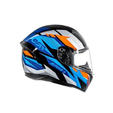 Imagem de Peels Capacete Moto Fechado Spike II BSN Preto/Azul 60